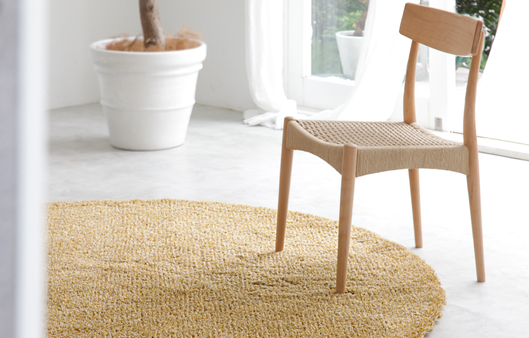 ORIGINAL ACRYLIC RUG - MOMO NATURAL