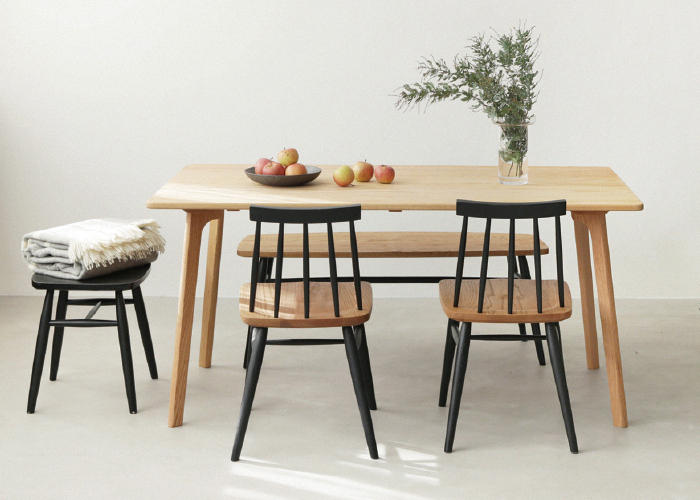 UNIT DINING TABLE with VENT - MOMO NATURAL