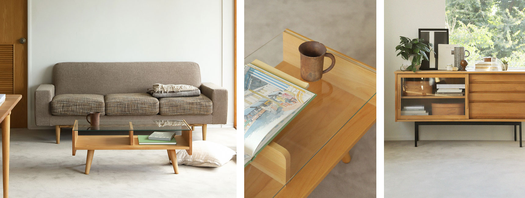 KNOT CUP BOARD & DINING TABLE