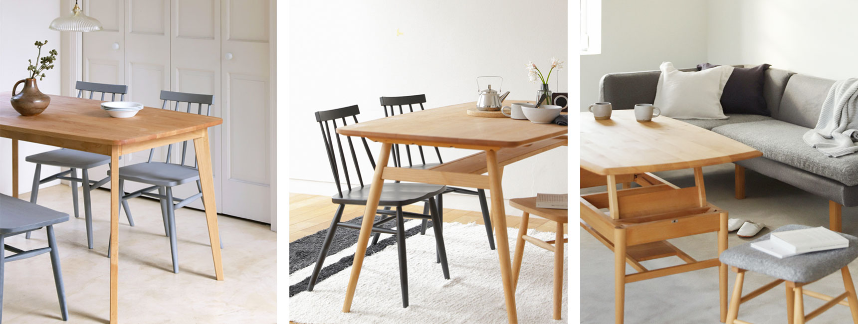 KNOT CUP BOARD & DINING TABLE