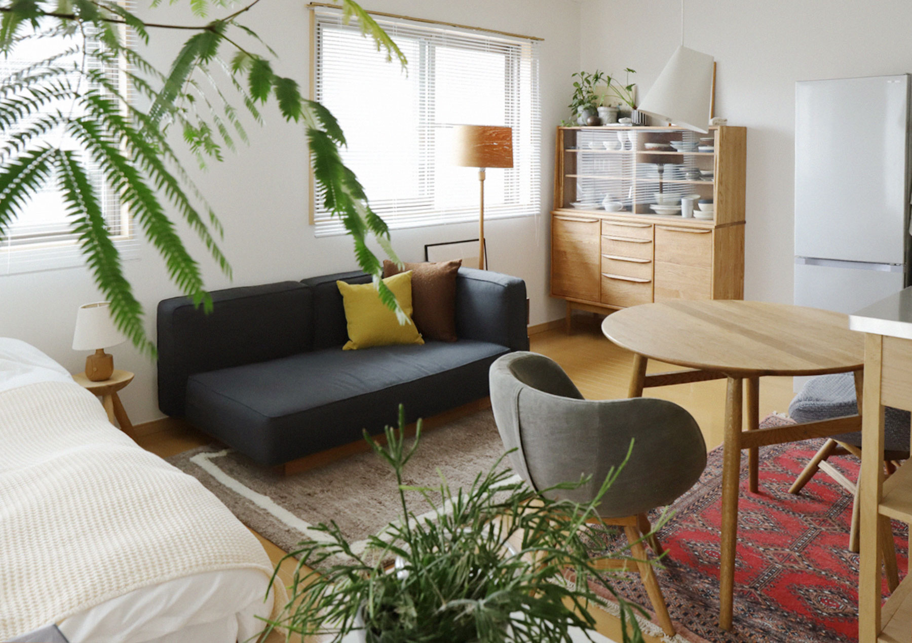 広々ワンルーム ワンルームコーディネート