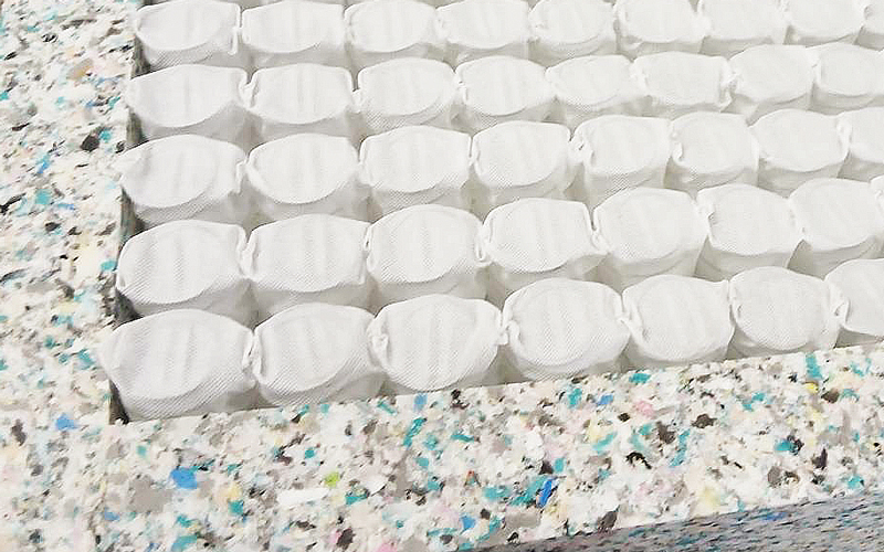 ruhe sofa bedのマットレス構造