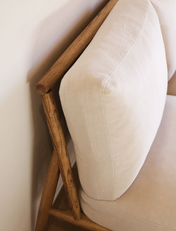 モモナチュラルの家具ユーザー様のクラウドソファ